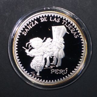 Peru - Iii Serie Ibero - American - Encuentro De Dos Mundos 1997 Silver