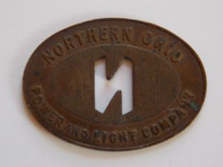 Northern Ohio Power And Light Transit Co.  Token