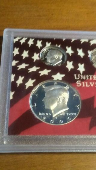 2006 United States Silver Proof Set,  Box &