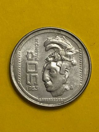Mexico 1983 50 Centavos Palenque