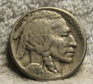 1928s Buffalo Nickel