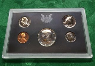 1970 U.  S.  Proof Set Of 5 Coins With A 40 Silver Kennedy Half Dollar