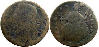 1787 Connecticut Copper,  Miller 33.  19 - Z.  1,  Vg/fine,  Strong Reverse,