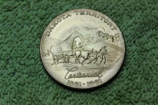 1961 - Token - Medal - Dakota Territory - Centennial - Sioux Falls,  South Dakota