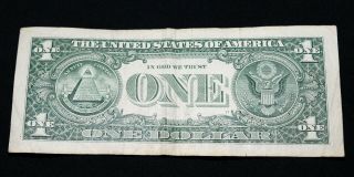 $1 UNIQUE SERIAL NUMBER BIRTHDAY DATE DOLLAR BILL ANNIVERSARY March 6 1967 3