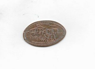 Omnibus Greenfield Village Elongated Penny One Cent Coin Token