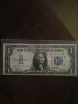 1928 Funny Back 1 Dollar Bill
