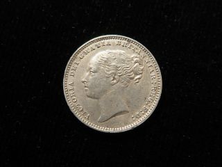 Gb Queen Victoria Silver Shilling 1880