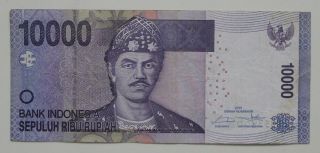 Indonesia Banknote 10,  000 Idr (sepuluh Ribu Rupiah) 2010 Series