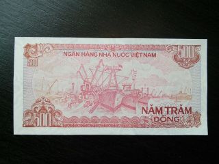 $500 X2 Vietnamese Dong $1000 Vietnam Banknote Currency VND UNC Sequential 2