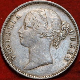 1840 East India Company 1 Rupee Silver Foreign Coin