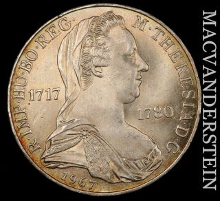 Austria: 1967 Twenty - Five Shilling - Silver Gem Brilliant Unc Nr1334