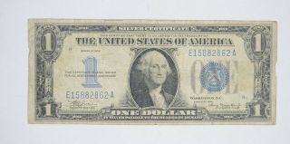 TOUGH 1934 $1.  00 Funny Back Silver Certificate Monopoly Money - Collectible 703 2