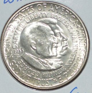 1953 - S Washington/carver Half Dollar Uncirculated Commemorative Silver