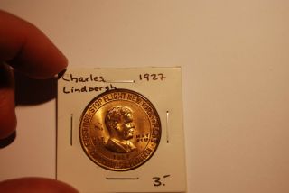 Us Charles Lindbergh 1927 Medal
