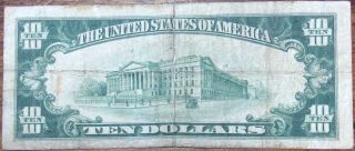Series of 1929 $10 First National Bank Of Louisville Kentucky 2