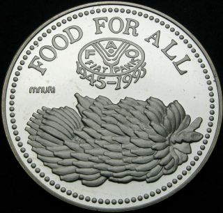 Uganda 5000 Shillings 1995 Proof - Silver - Fao - 1064 ¤