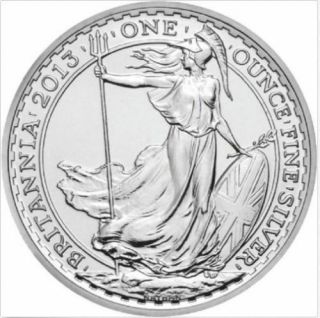 2013 Britannia - Year Of The Snake Privy.  999 Fine Silver Coin Bu