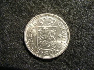 1926 Greenland 25 Ore Copper - Nickel State
