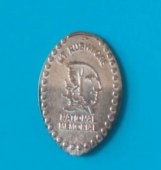 Washington Mt Rushmore National Memorial 2 - Sided Elongated Copper Penny B