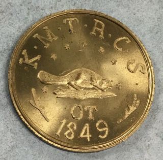 Oregon Exchange Company $10 Native Gold Token Coin Medal