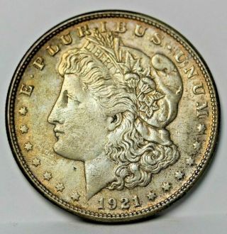 1921s Morgan Silver Dollar United States $1