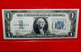 1934 One Dollar Funny Back Silver Certificate - Usa