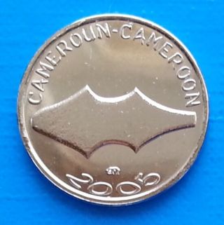 Cameroon 1500 Cfa Francs 2005 Unc 1 Africa Elephant Cameroun Unusual Coin
