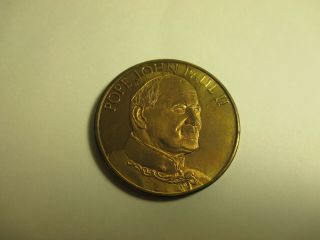 1979 Pope John Paul Ii Visit To York Ny 38mm Bronze Commemorative Medal