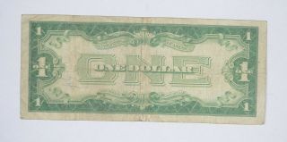 Tough 1928 $1.  00 Funny Back Silver Certificate Monopoly Money - Collectible 732