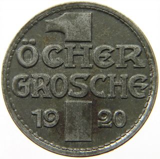 GERMANY NOTGELD 1 GROSCHE 1920 AACHEN rq 047 2
