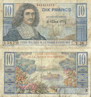 French Equatorial Africa - 10 Francs (1947) P.  21