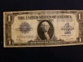 Fr.  237 One Dollar ($1) Series Of 1923 Silver Certificate - Horse Blanket