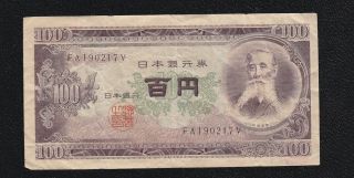 Japon 100 Yen Nippon Ginko