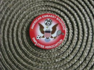 Not AAFES Pog TWO /2016 & 2013/ American Embassy Baghdad Association (VHTF) 2
