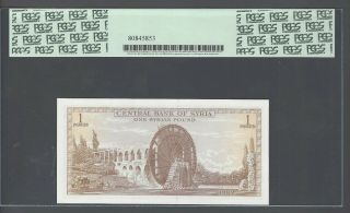 SY One Pound 1982/AH1402 P93e Uncirculated Grade 65 2