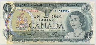 Bank Of Canada Replacement 1 Dollar 1973 Iv1728402 Bc46aa - Au