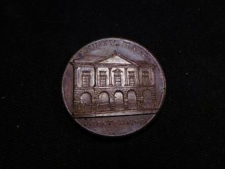 K157 Great Britain 1797 Coventry Elephant/county Hall 1/2 Penny Token