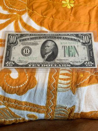 1934 A Frn $10 Bill