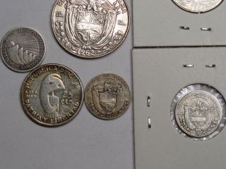 South & Central America Silver Coins.  71 5