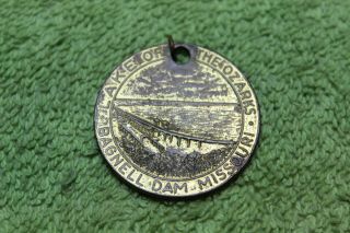 Vintage - Token - Medal - Lake Of The Ozarks - Bagnell Dam - Missouri - Souvenir Coin