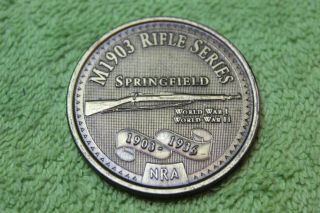 Token - Medal - M1903 Rifle Series - Springfield - National Rifle Association