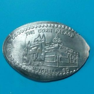 The Corn Palace Building Mitchell South Dakota 2 - Sided Elongated Quarter Coin