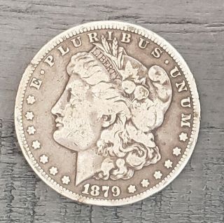 1879 Cc Morgan Silver Dollar 7