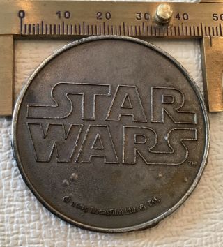 Star Wars Darth Vader Lucas Films Token Coin Medal 2