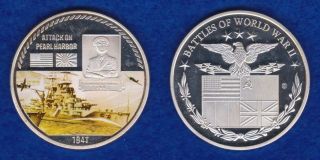 So - Called Dollar Medal - Battles Of Wwii - Attack On Pearl Habor - - - Qcdm