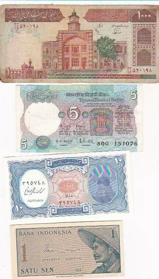 7 1915 2010 Circulated Notes From All Over