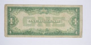 Tough 1928 - B $1.  00 Funny Back Silver Certificate Monopoly Money Collectible 738