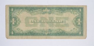 Tough 1928 - B $1.  00 Funny Back Silver Certificate Monopoly Money Collectible 734
