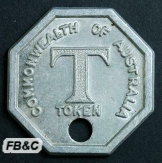 Vintage Commonwealth Of Australia T Token - Tea From The Tealady